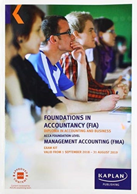 Bilde av Fma - Management Accounting - Exam Kit Av Kaplan Publishing