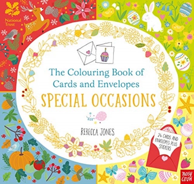 Bilde av National Trust: The Colouring Book Of Cards And Envelopes: Special Occasions Av Nosy Crow Ltd
