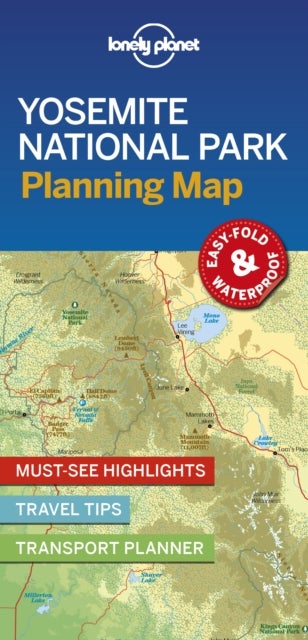 Bilde av Lonely Planet Yosemite National Park Planning Map Av Lonely Planet