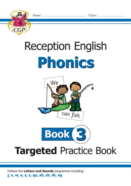 Bilde av Reception English Phonics Targeted Practice Book - Book 3 Av Bryant Karen