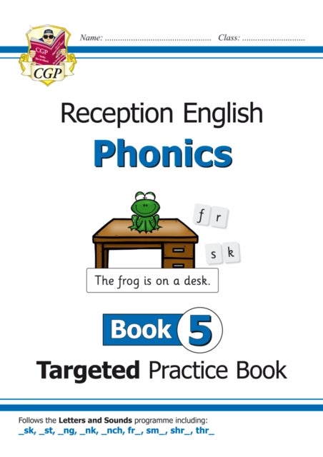 Bilde av Reception English Phonics Targeted Practice Book - Book 5 Av Bryant Karen