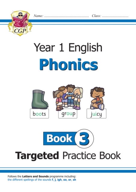Bilde av Ks1 English Year 1 Phonics Targeted Practice Book - Book 3 Av Bryant Karen
