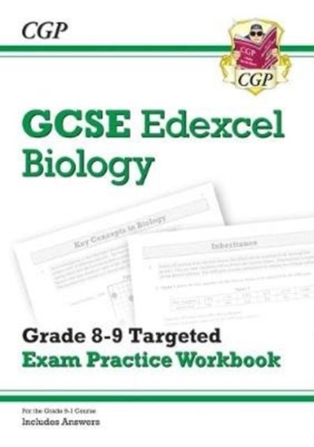 Bilde av New Gcse Biology Edexcel Grade 8-9 Targeted Exam Practice Workbook (includes Answers) Av Cgp Books