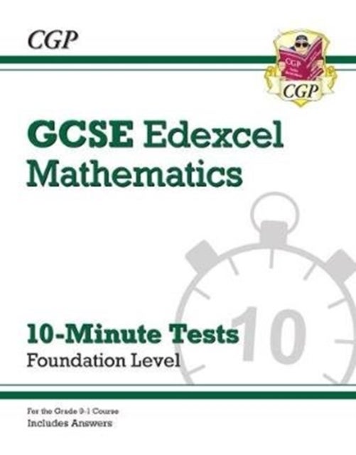 Bilde av Gcse Maths Edexcel 10-minute Tests - Foundation (includes Answers) Av Cgp Books