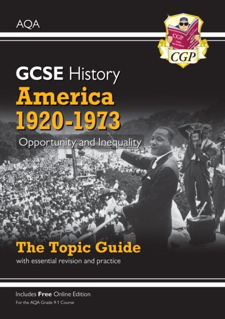 Bilde av Gcse History Aqa Topic Guide - America, 1920-1973: Opportunity And Inequality Av Cgp Books