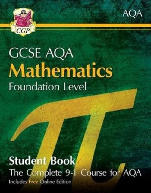 Bilde av Grade 9-1 Gcse Maths Aqa Student Book - Foundation (with Online Edition): Perfect Course Companion F Av Cgp Books