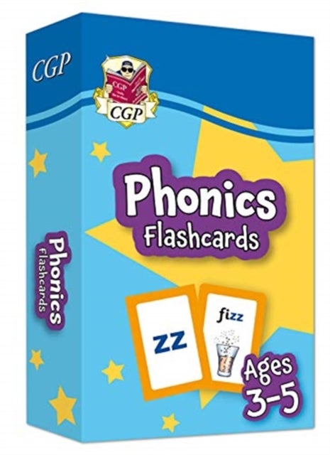 Bilde av Phonics Flashcards For Ages 3-5 Av Cgp Books