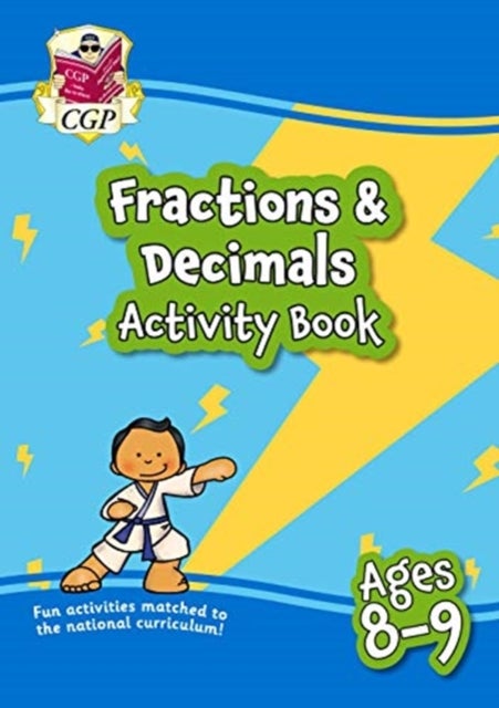 Bilde av Fractions &amp; Decimals Maths Activity Book For Ages 8-9 (year 4) Av Cgp Books