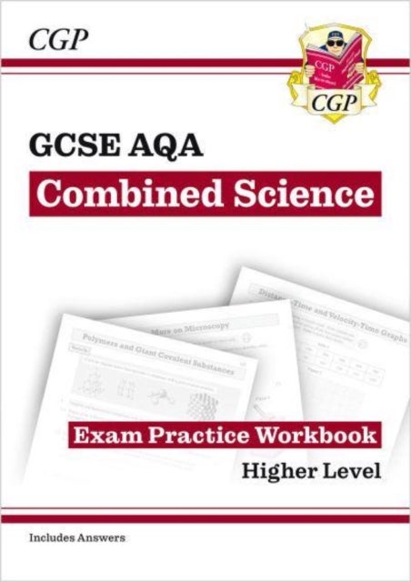 Bilde av Gcse Combined Science Aqa Exam Practice Workbook - Higher (includes Answers) Av Cgp Books