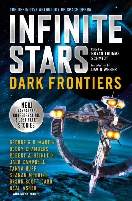 Bilde av Infinite Stars: Dark Frontiers Av Jack Campbell, Orson Scott Card, Tanya Huff, Becky Chambers