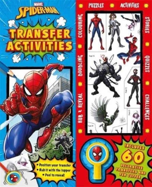 Bilde av Marvel Spider-man: Transfer Activities Av Marvel Entertainment International Ltd