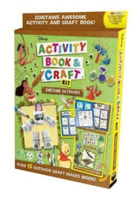 Bilde av Disney: Activity Book &amp; Craft Kit Awesome Outdoors Av Walt Disney