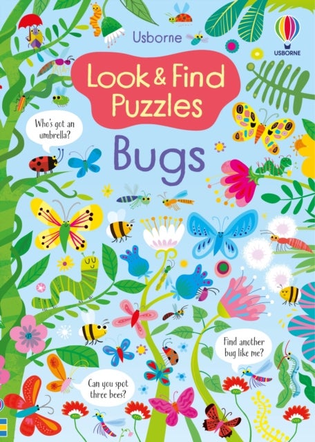 Bilde av Look And Find Puzzles Bugs Av Kirsteen Robson