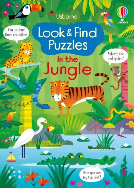 Bilde av Look And Find Puzzles In The Jungle Av Kirsteen Robson