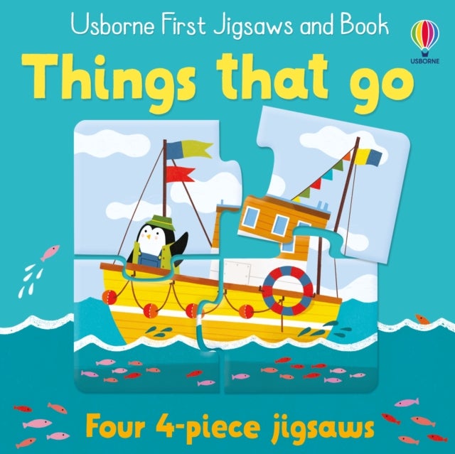 Bilde av Usborne First Jigsaws And Book: Things That Go Av Matthew Oldham