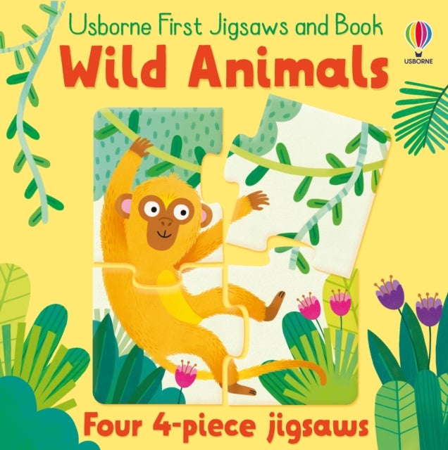 Bilde av Usborne First Jigsaws And Book: Wild Animals Av Matthew Oldham