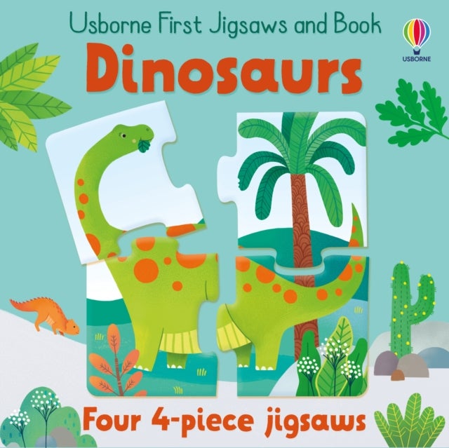 Bilde av Usborne First Jigsaws And Book: Dinosaurs Av Matthew Oldham