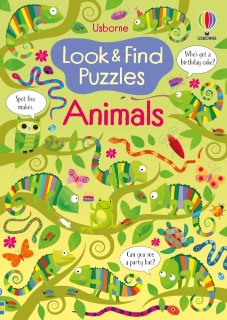 Bilde av Look And Find Puzzles Animals Av Kirsteen Robson