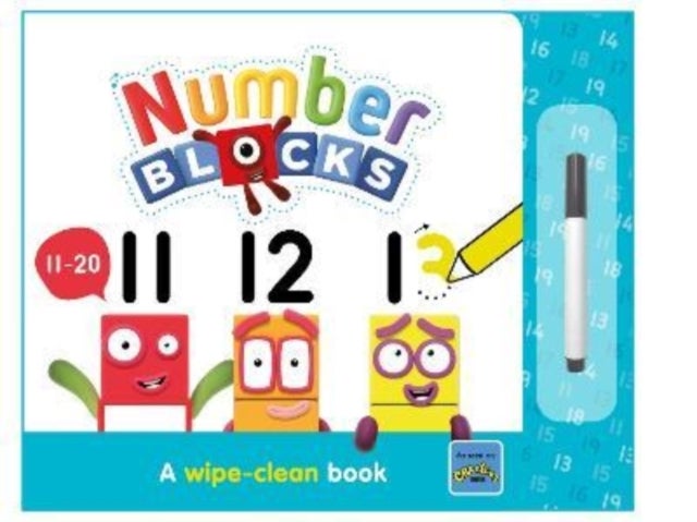 Bilde av Numberblocks 11-20: A Wipe-clean Book Av Numberblocks, Sweet Cherry Publishing