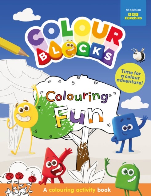 Bilde av Colourblocks Colouring Fun: A Colouring Activity Book Av Colourblocks, Sweet Cherry Publishing