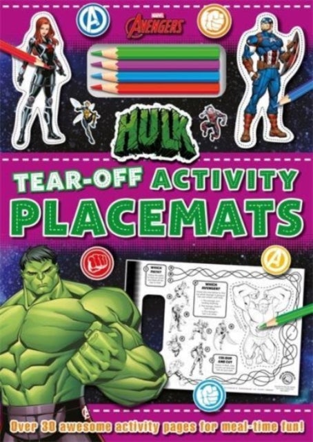 Bilde av Marvel Avengers Hulk: Tear-off Activity Placemats Av Marvel Entertainment International Ltd