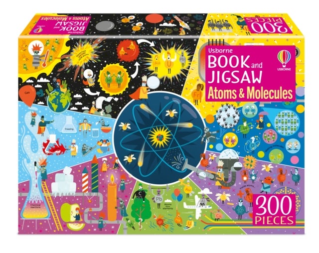 Bilde av Usborne Book And Jigsaw Atoms And Molecules Av Rosie Dickins