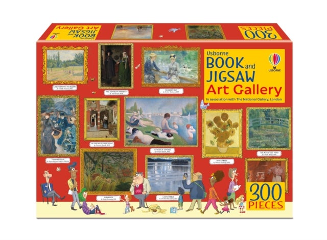 Bilde av Book And Jigsaw Art Gallery Av Rosie Dickins