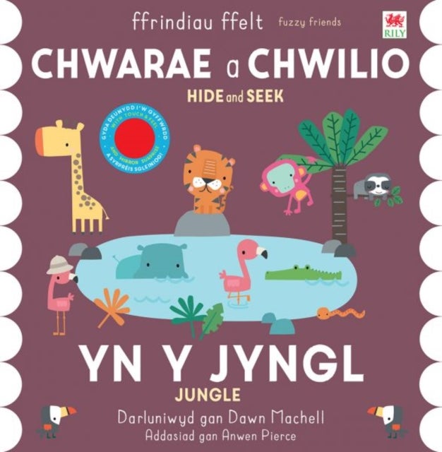Bilde av Chwarae A Chwilio: Yn Y Jyngl / Hide And Seek: In The Jungle Av Really Decent Books