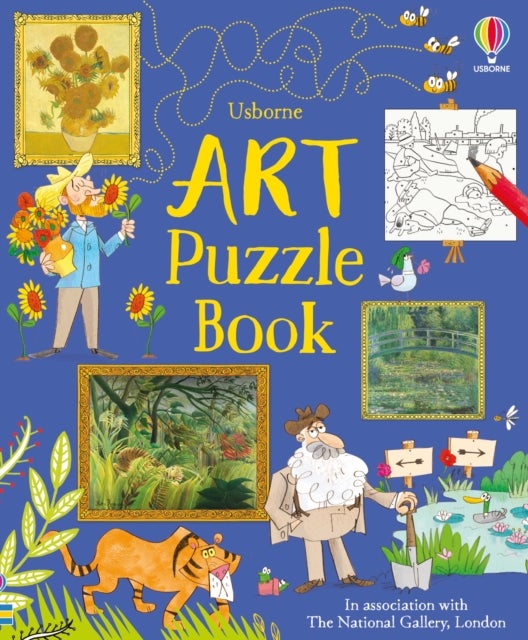Bilde av Art Puzzle Book Av Rosie Dickins