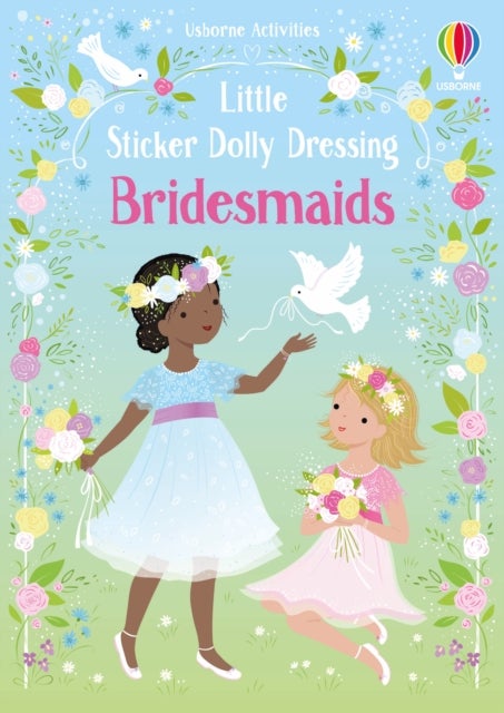 Bilde av Little Sticker Dolly Dressing Bridesmaids Av Fiona Watt