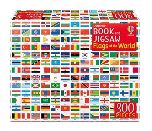 Bilde av Usborne Book And Jigsaw Flags Of The World Av Sue Meredith