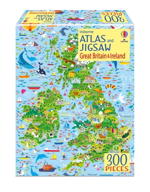 Bilde av Atlas &amp; Jigsaw Great Britain &amp; Ireland Av Sam Smith