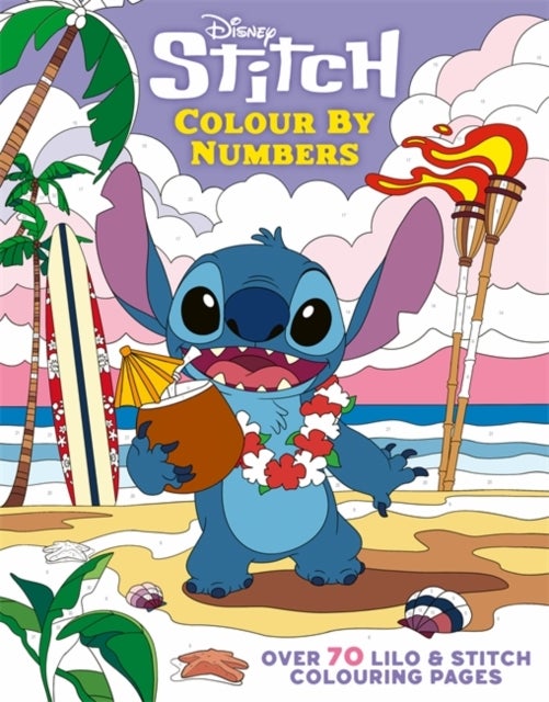 Disney Colour By Numbers Lilo & Stitch