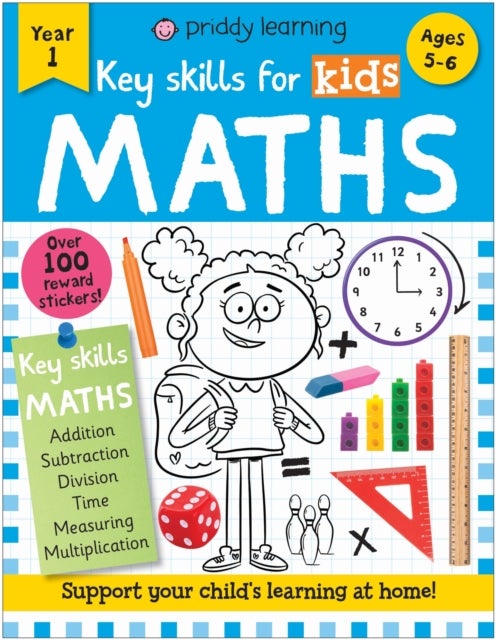 Bilde av Key Skills For Kids: Maths Av Priddy Books