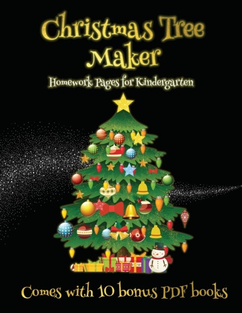 Bilde av Homework Pages For Kindergarten (christmas Tree Maker) Av James Manning