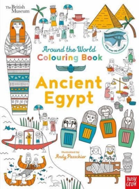 Bilde av British Museum: Around The World Colouring: Ancient Egypt