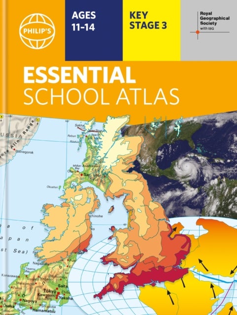 Bilde av Philip&#039;s Rgs Essential School Atlas Av Philip&#039;s Maps