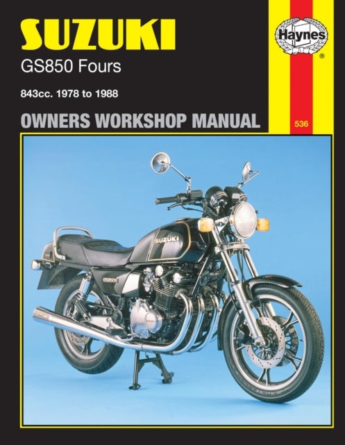 Bilde av Suzuki Gs850 Fours (78 - 88) Haynes Repair Manual Av Haynes Publishing