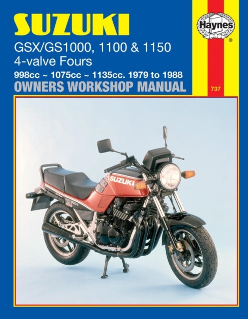 Bilde av Suzuki Gs/gsx1000, 1100 &amp; 1150 4-valve Fours (79 - 88) Haynes Repair Manual Av Haynes Publishing