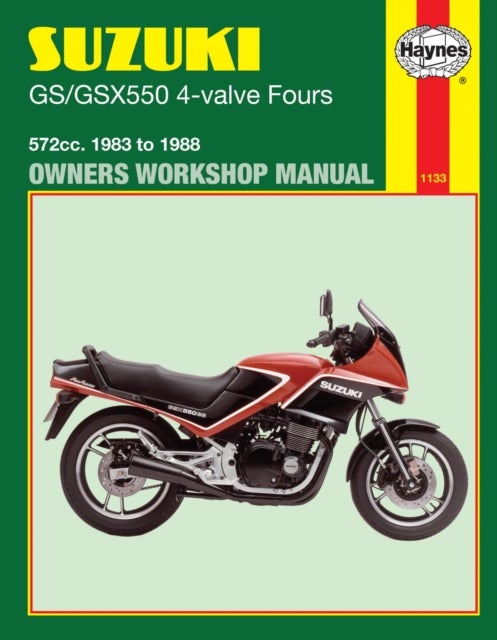 Bilde av Suzuki Gs/gsx550 4-valve Fours (83 - 88) Haynes Repair Manual Av Haynes Publishing