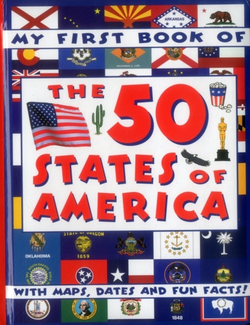 Bilde av My First Book Of The 50 States Of America Av Armadillo Press