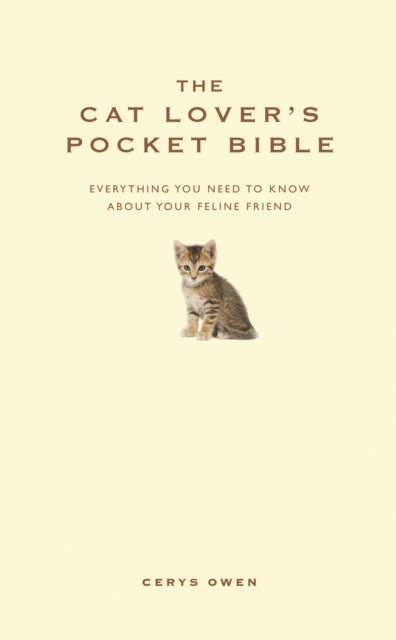 Bilde av The Cat Lover&#039;s Pocket Bible Av Cerys Owen