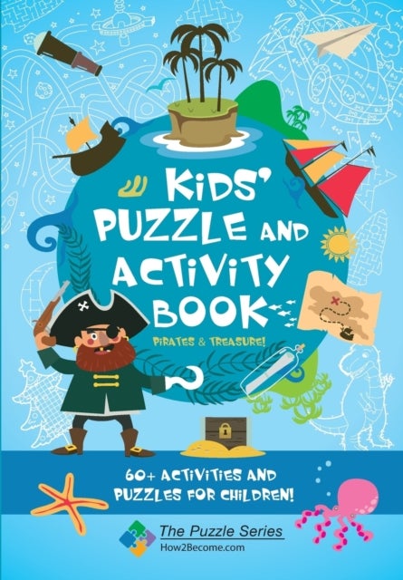 Bilde av Kids&#039; Puzzle And Activity Book: Pirates &amp; Treasure! Av How2become