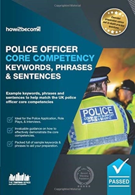 Bilde av Police Officer Core Competency Keywords, Phrases &amp; Sentences Av How2become