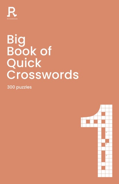 Bilde av Big Book Of Quick Crosswords Book 1 Av Richardson Puzzles And Games