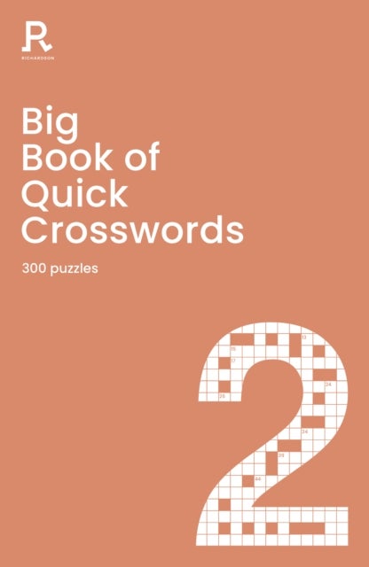 Bilde av Big Book Of Quick Crosswords Book 2 Av Richardson Puzzles And Games