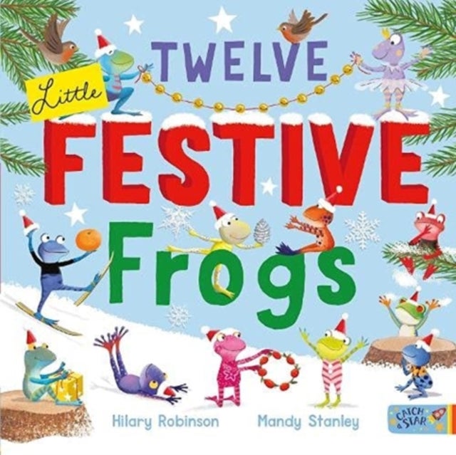 Bilde av Twelve Little Festive Frogs Av Hilary Robinson