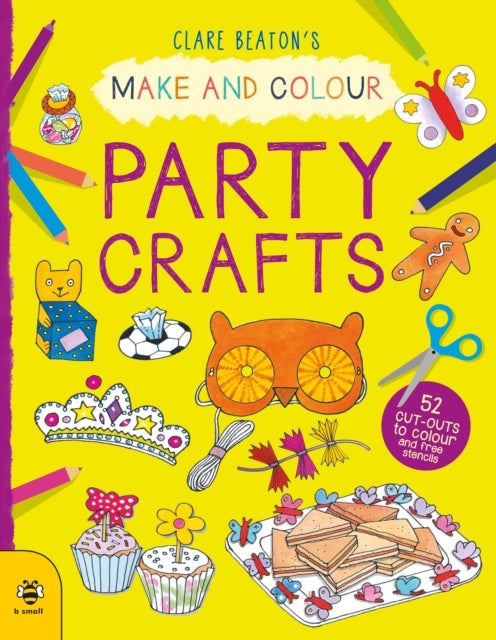 Bilde av Make &amp; Colour Party Crafts Av Clare Beaton