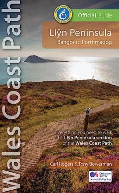 Bilde av Llyn Peninsula Wales Coast Path Official Guide Av Carl Rogers, Tony Bowerman