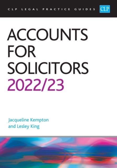 Bilde av Accounts For Solicitors 2022/2023 Av King, Kempton